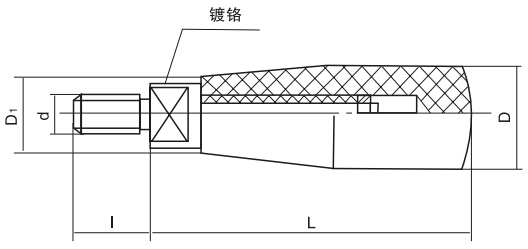 HY8310.5-2轉(zhuǎn)動手柄結(jié)構(gòu)圖