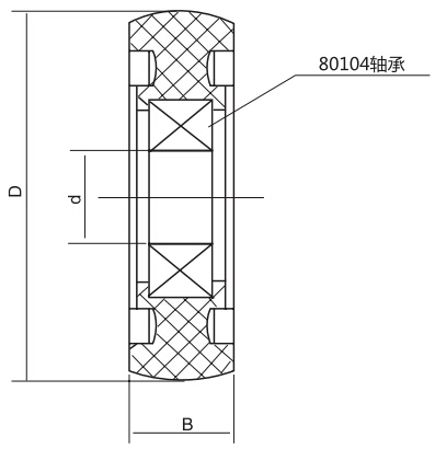 HY8330.4滾壓輪結(jié)構(gòu)圖